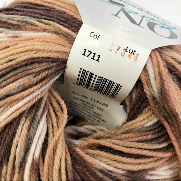 ONline Supersocke superwash sock yarn self-striping color 1711 Lot 36344 - Picture 3 of 4